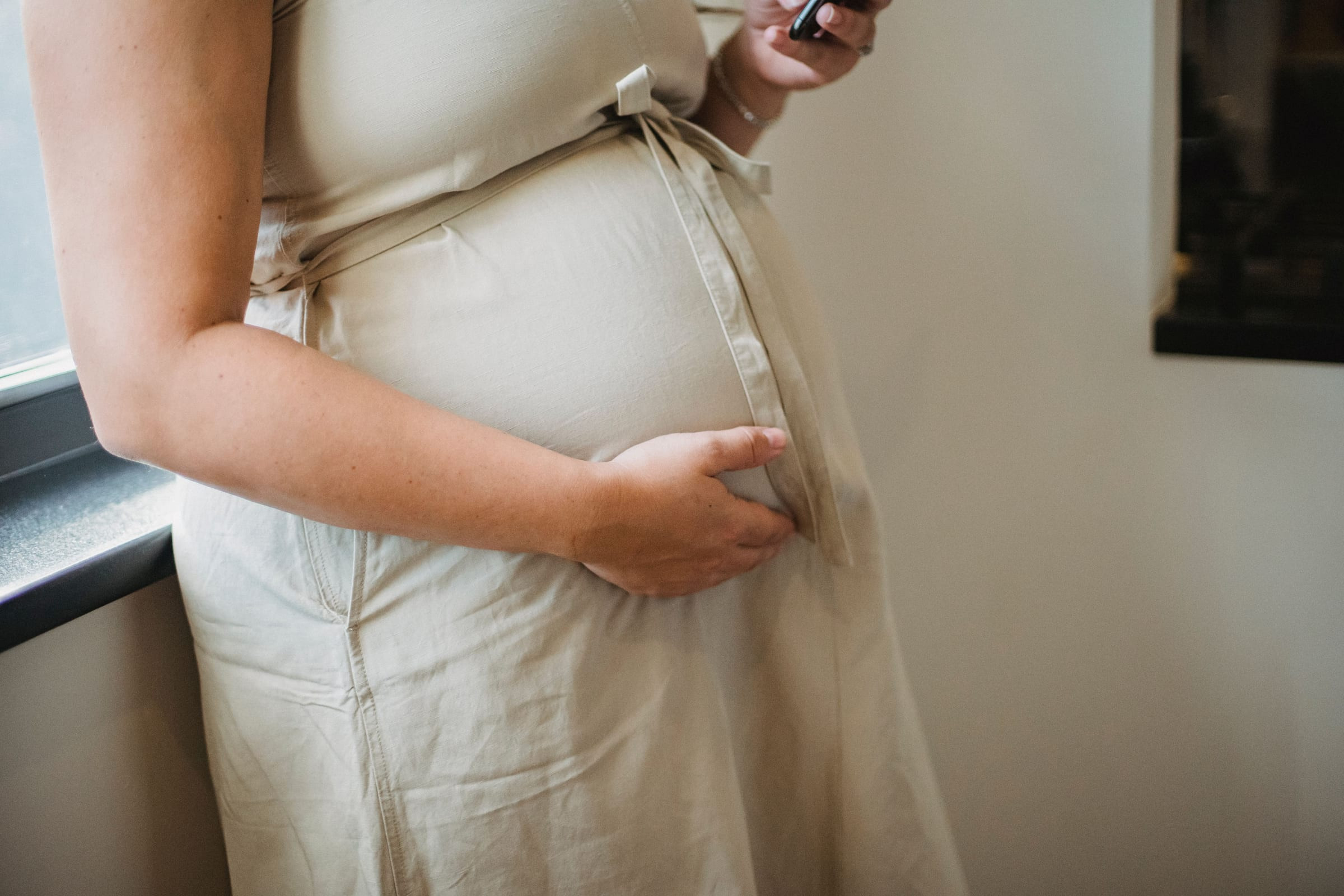 Prenatal chiropractic care session with Mabel Soo